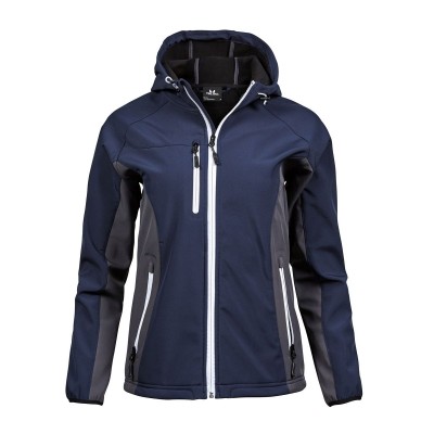 Soft shell Ladies Hooded Lightweight...