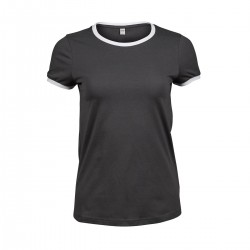 T-Shirt Ladies Ringer Tee 2