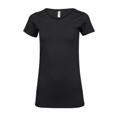 T-Shirt Ladies Fashion Stretch Tee