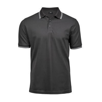 Polo Luxury Stripe Stretch Polo