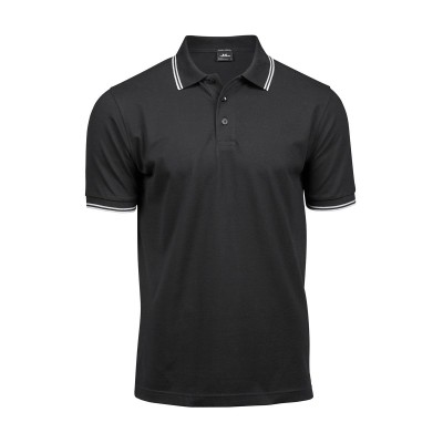 Polo Luxury Stripe Stretch Polo