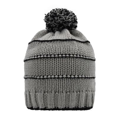 Cappelli Knitted Winter Beanie With Pompon
