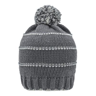 Cappelli Knitted Winter Beanie With Pompon