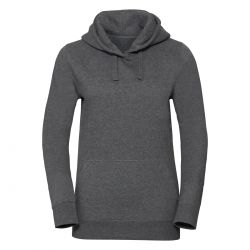 Felpe Ladies´ Authentic Melange Hooded Sweat 2