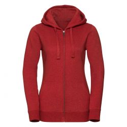 Felpe Ladies´ Authentic Melange Zipped Hood Sweat 2