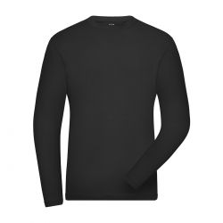 T-Shirt Men's Bio Stretch-Longsleeve Work