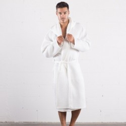 Spugna Waffle Bathrobe