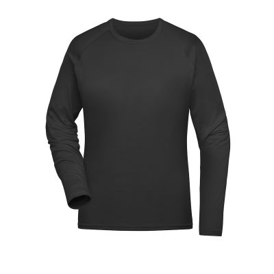 T-Shirt Ladies' Sports Shirt Long-Sleeved