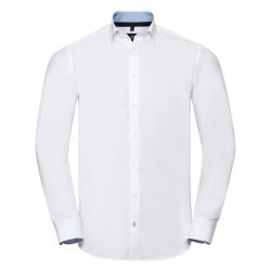 Camicie Men's Long Sleeve Tailored Contrast Ultimate Stretch Shirt 2