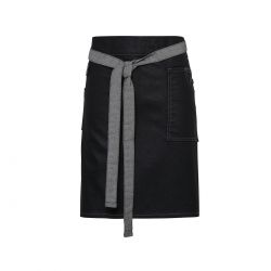 Ho.Re.Ca. Division Waxed Look Denim Waist Apron 2