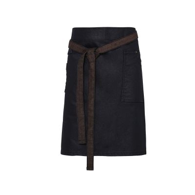 Ho.Re.Ca. Division Waxed Look Denim Waist Apron