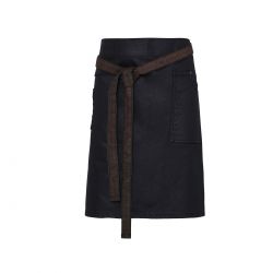 Ho.Re.Ca. Division Waxed Look Denim Waist Apron 2