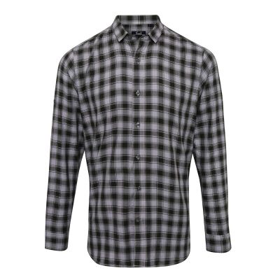 Camicie Men's LSL 'Mulligan' Check Cotton Bar Shirt