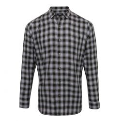 Camicie Ladies' LSL 'Mulligan' Check Cotton Bar Shirt t 2