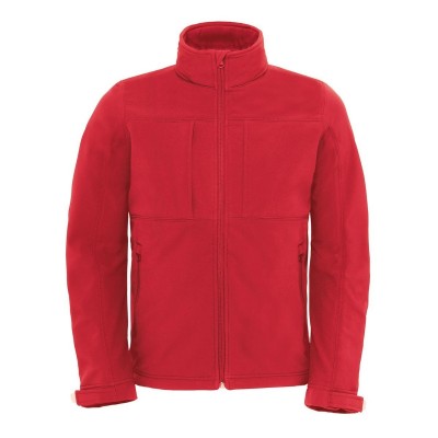 Soft shell Hooded Softshell /Men colore red taglia S