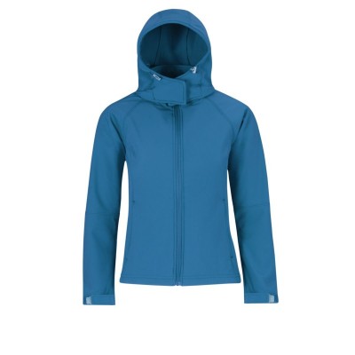 Soft shell Hooded Softshell /Women colore azure taglia XS