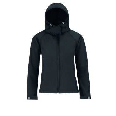 Soft shell Hooded Softshell /Women colore navy taglia XS