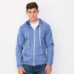 Felpe Unisex Triblend Sponge Fleece Full-Zip Hoodie