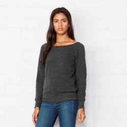 Felpe Women's Sponge Fleece Wide Neck Sweatshirt