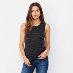 T-Shirt Women's Flowy Scoop Muscle Tank